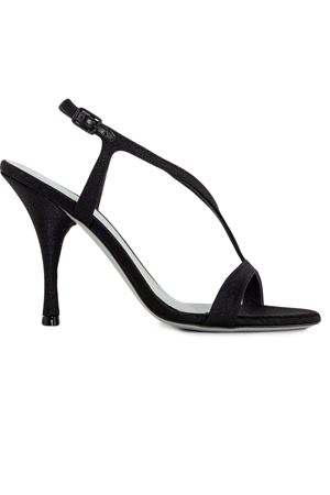 Black satin Jennie sandal ROBERTO FESTA | JENNIEBLACK